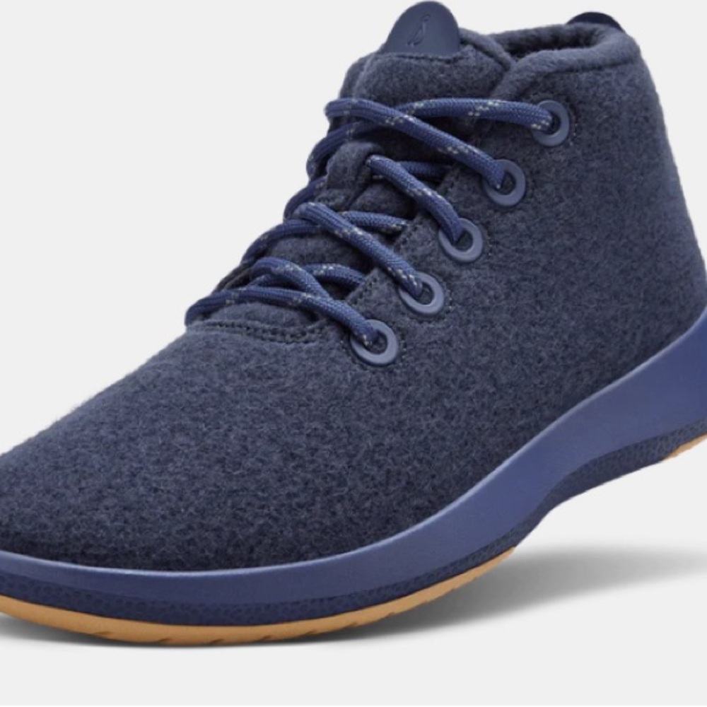 NWOT Allbirds Women's Wool Runner-up Mizzles Highlights Navy Blue